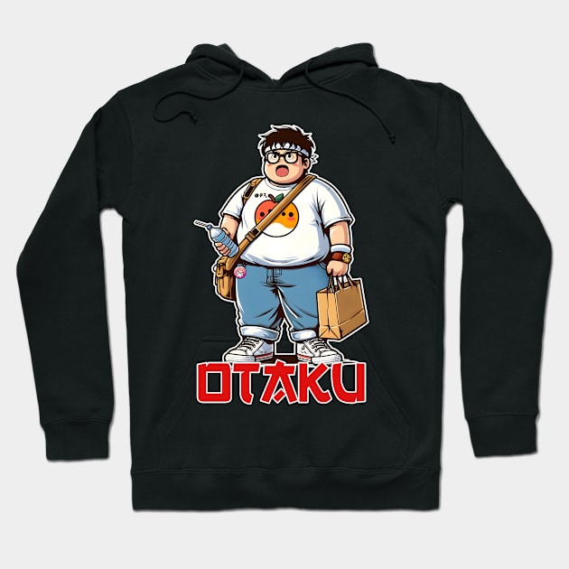 I am Otaku Hoodie by Rawlifegraphic